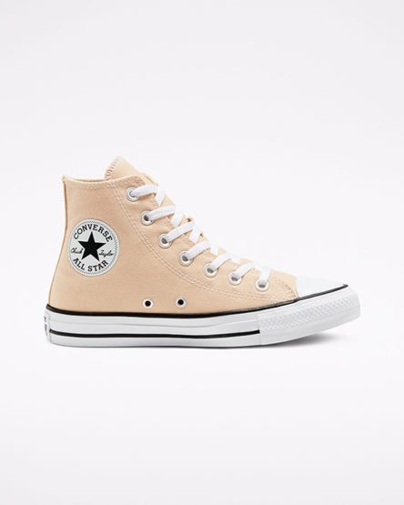 Dámské Boty Vysoké Converse Chuck Taylor All Star Seasonal Color Béžový | CZ RGAY08